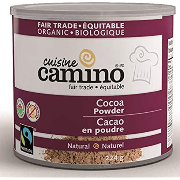 ORGANIC NATURAL COCOA POWDER 224G