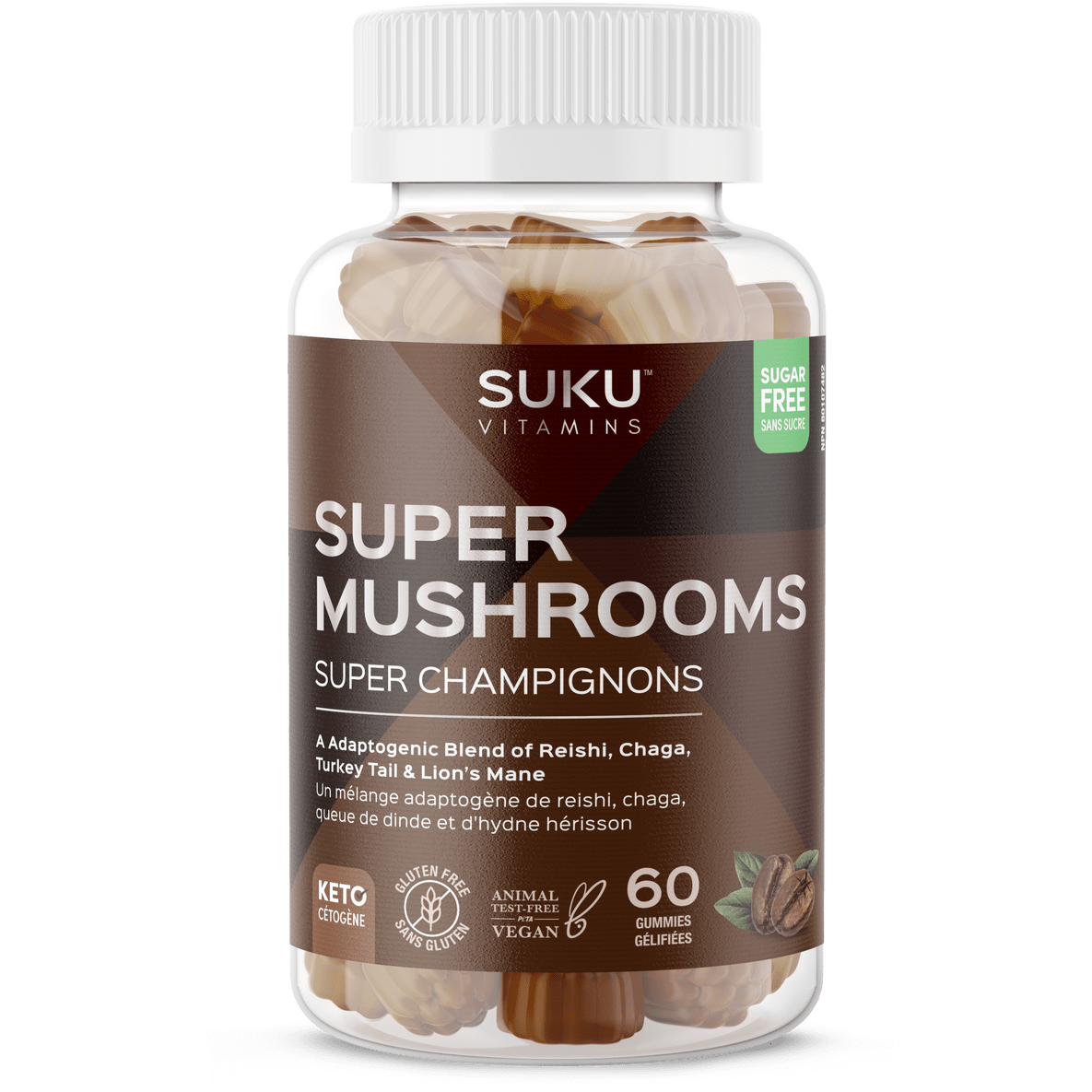SUPER MUSHROOMS 60 GUMMIES