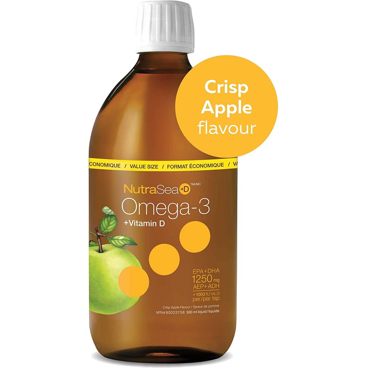 OMEGA 3 + VITAMIN D 500ML