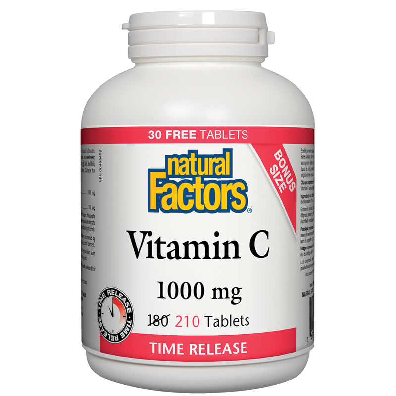 VITAMIN C 1000MG TIME RELEASE 210T
