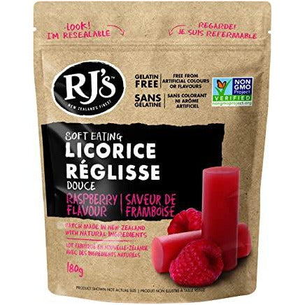 RASPBERRY SOFT LICORICE 300G