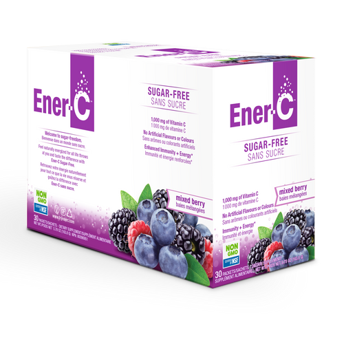 ENER-C SUGAR FREE MIXED BERRY CASE