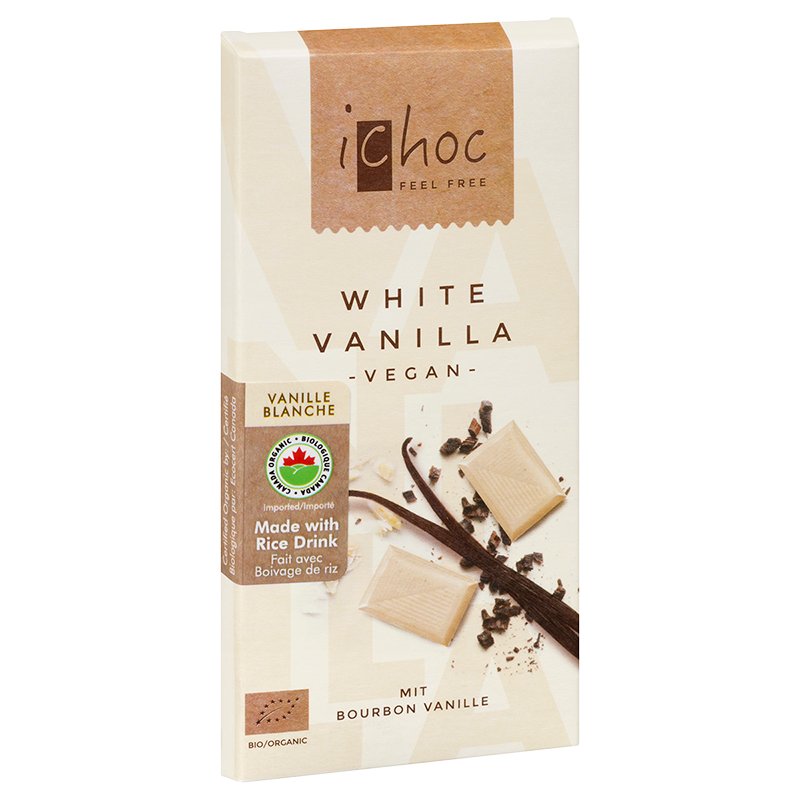 WHITE VANILLA VEGAN CHOCOLATE BAR