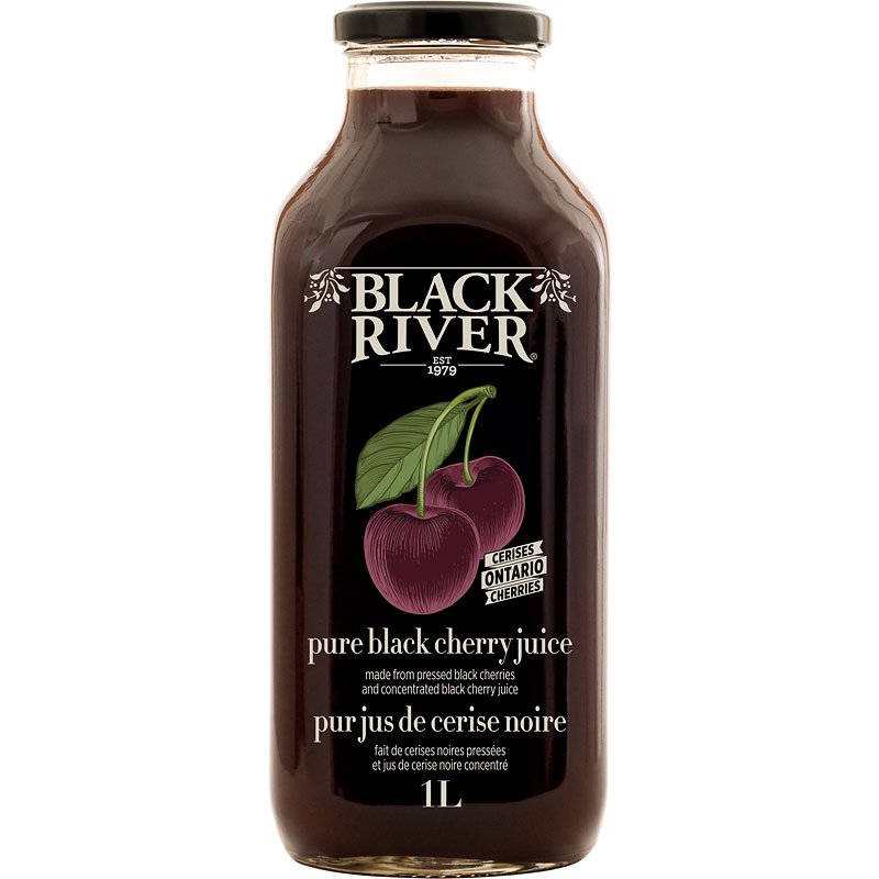 PURE BLACK CHERRY JUICE 1L