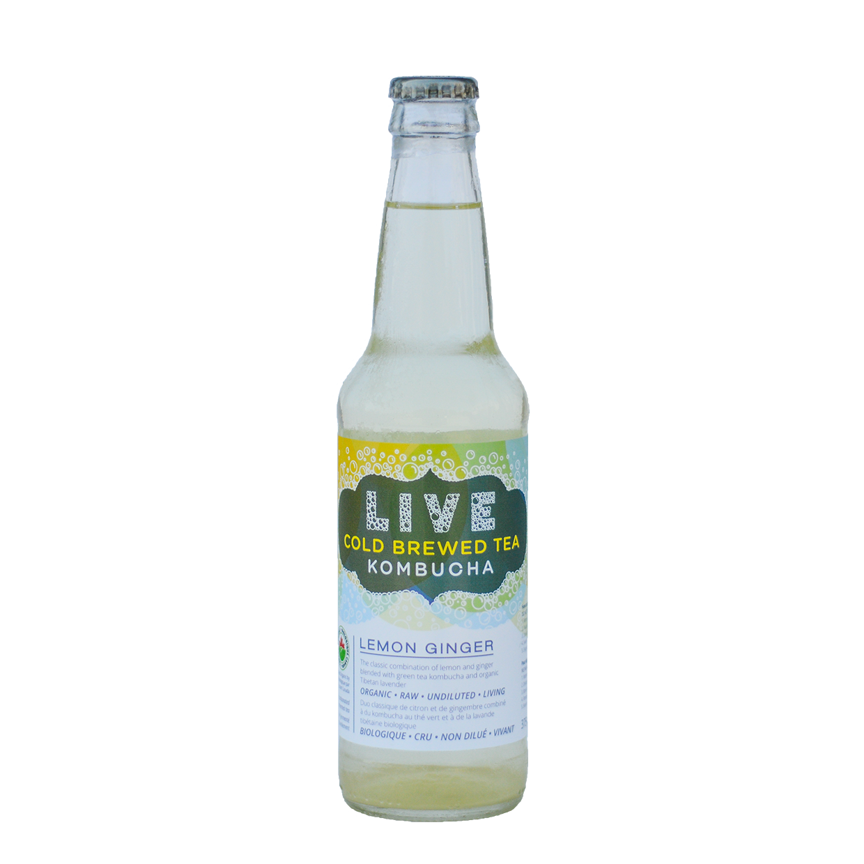 LEMON GINGER KOMBUCHA