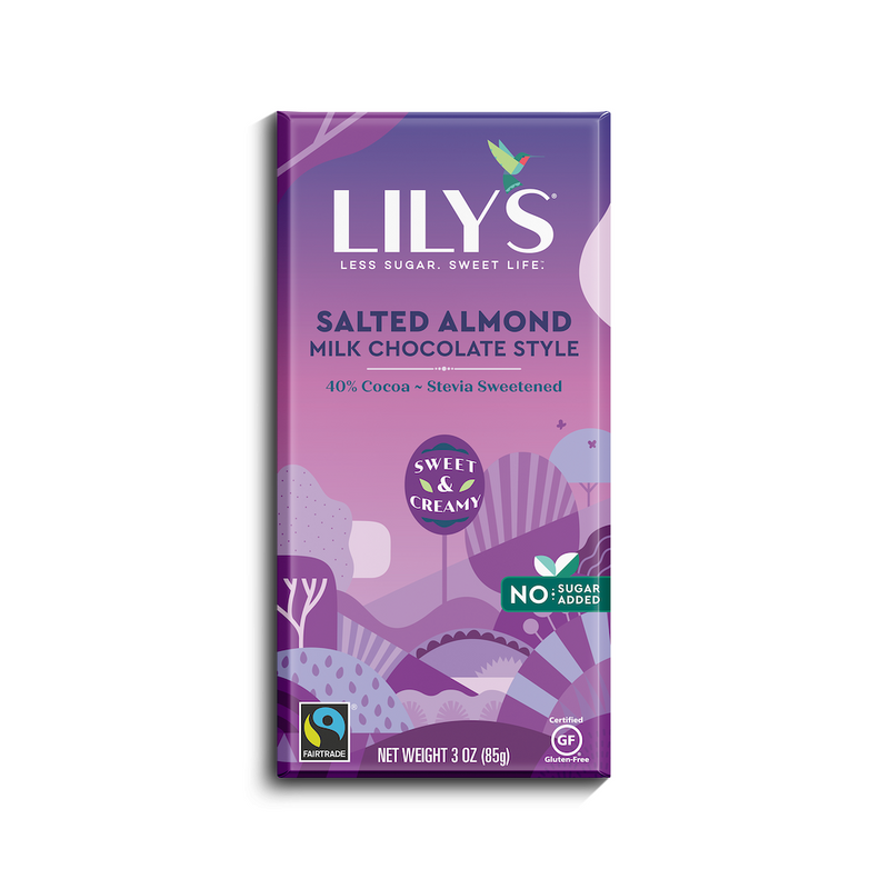 SALTED ALMOND MILK CHOCOLATE BAR