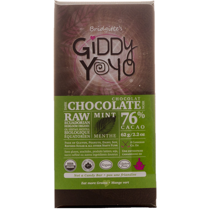 MINT 76% DARK CHOCOLATE BAR