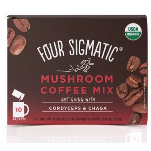 MUSHROOM COFFEE WITH CORDYCEPS & CHAGA 10PK