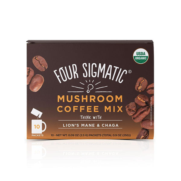 MUSHROOM COFFEE LATTE WITH LION'S MANE 10PK