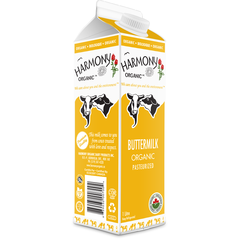 ORGANIC BUTTERMILK (CARTON) 1L