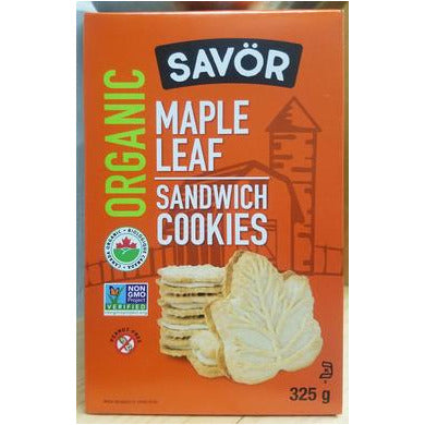 ORGANIC MAPLE LEAF COOKIES