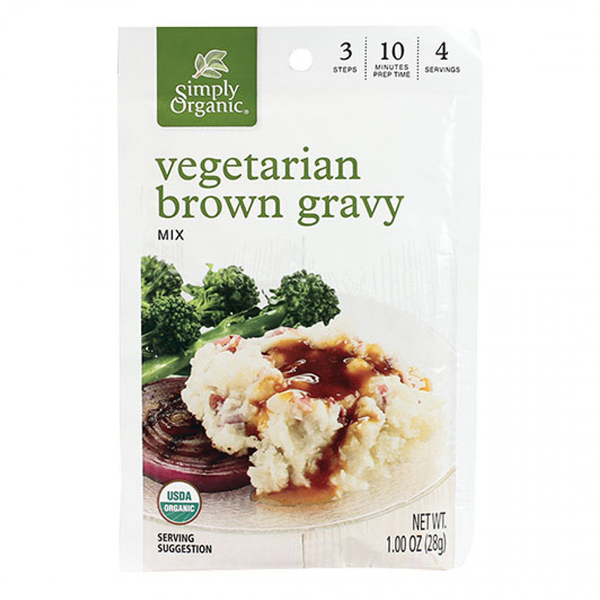 ORGANIC VEGETARIAN BROWN GRAVY MIX