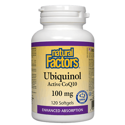 UBIQUINOL ACTIVE COQ10 100MG 120SG
