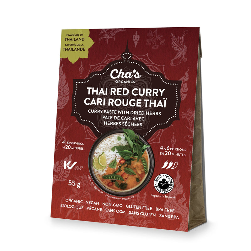 ORGANIC THAI RED CURRY PASTE & HERBS