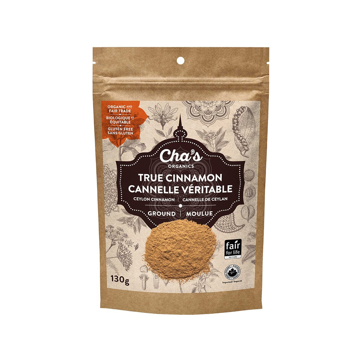 TRUE CINNAMON GROUND 130G