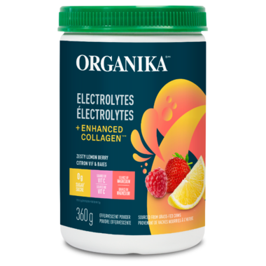 ELECTROLYTES + ENHANCED COLLAGEN ZESTY LEMON BERRY 360G