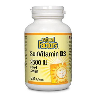 SUNVITAMIN D3 2500IU 500SG