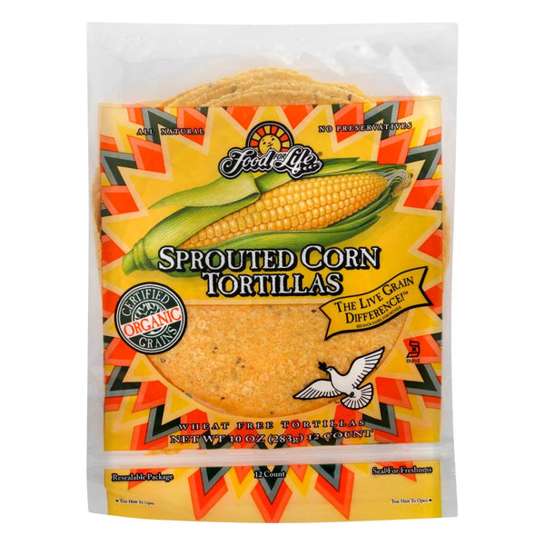 SPROUTED CORN TORTILLAS 12CT