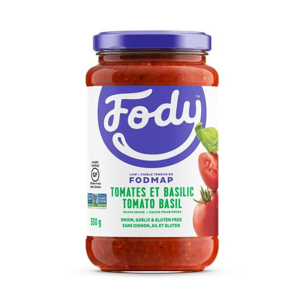 LOW FODMAP TOMATO & BASIL PASTA SAUCE