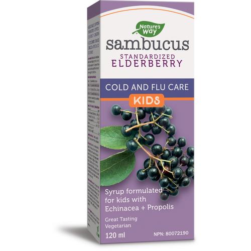 KIDS SAMBUCUS COLD & FLU SYRUP 120ML