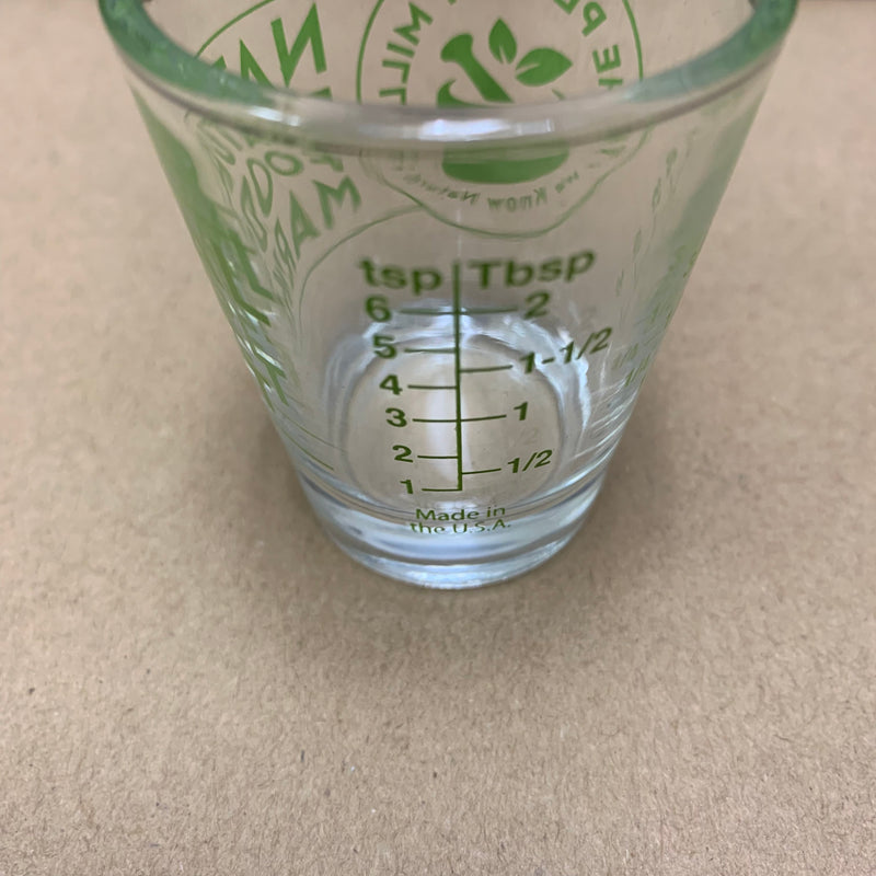 SHOT GLASS WITH GRADUATED MEASURE