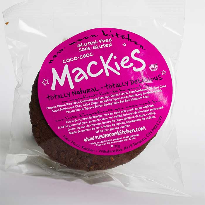 GLUTEN FREE MACKIE COOKIE 2PK