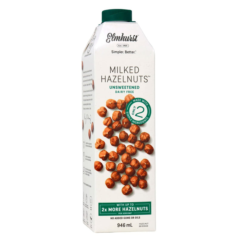 HAZELNUT MILK UNSWEETENED 946ML